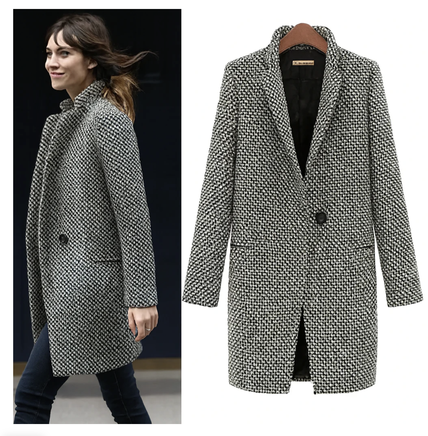 Claudia | Abrigo elegante para otoño e invierno