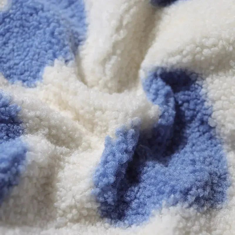 Chaqueta suave reversible con corazĂłn Silamoda