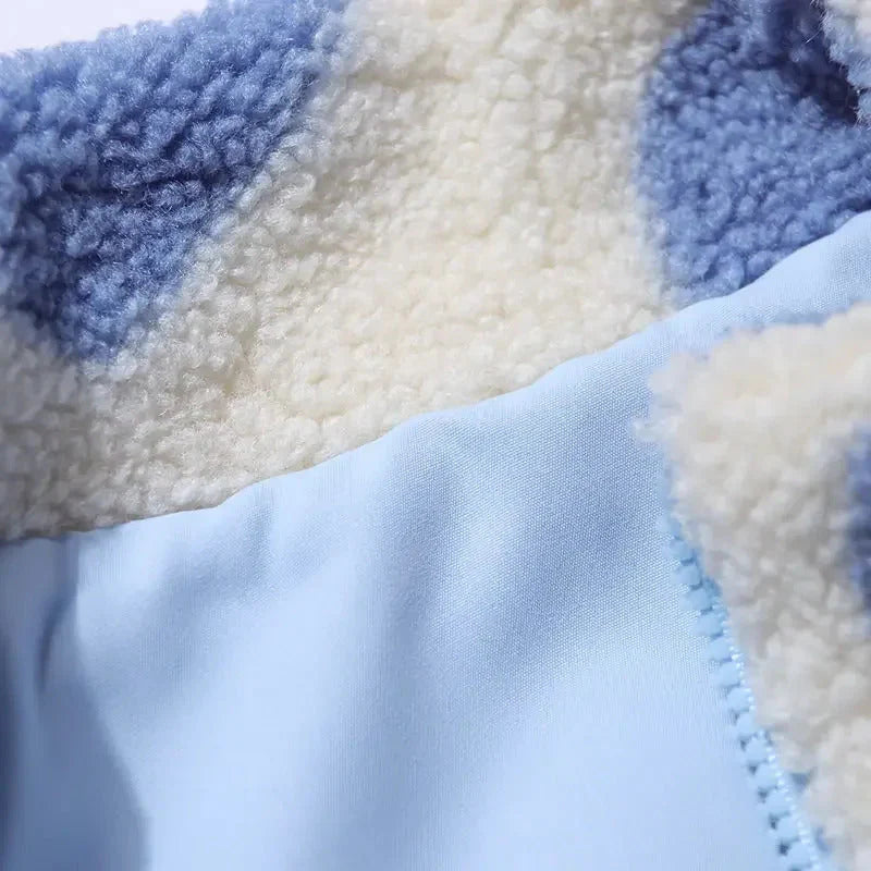 Chaqueta suave reversible con corazĂłn Silamoda