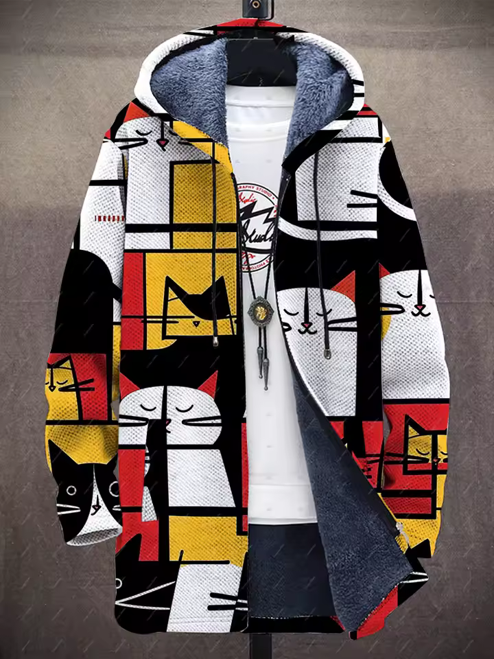 Viviana - Cárdigan de lujo inspirado en el arte