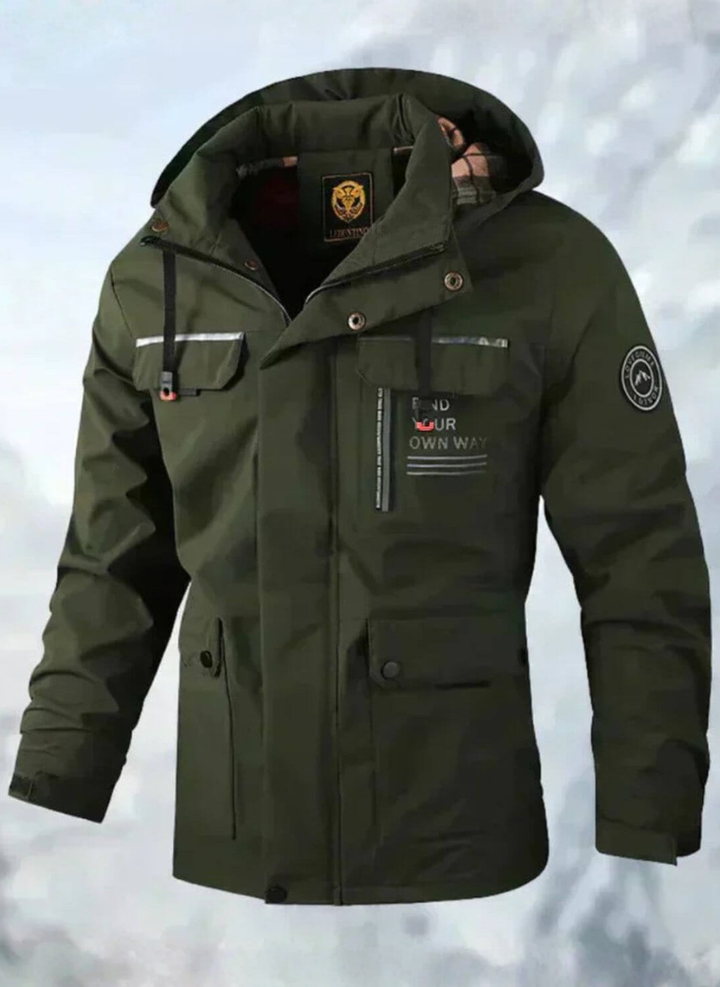 Chaqueta impermeable para exteriores