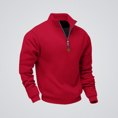 Leo | Sudadera con cremallera y cuello alto: calidez, elegancia y comodidad para el día a día