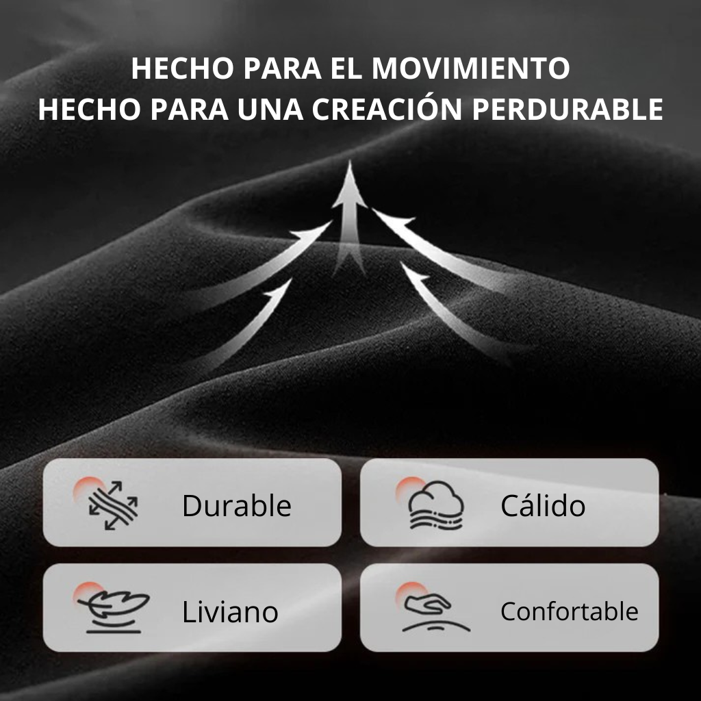 Cortavientos acolchado con capucha para hombre