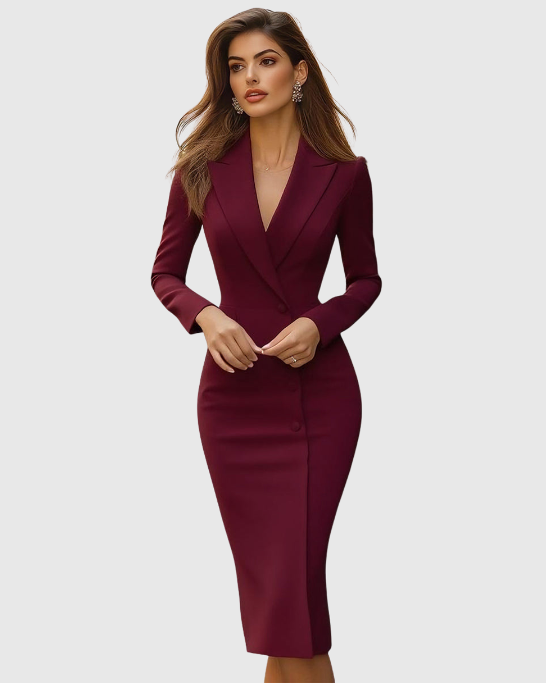 Seleneva | Elegante vestido midi a medida