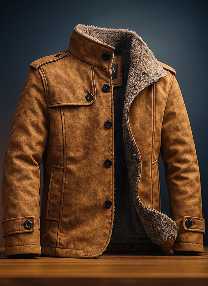 ABRIGO DE ANTE PARA HOMBRE