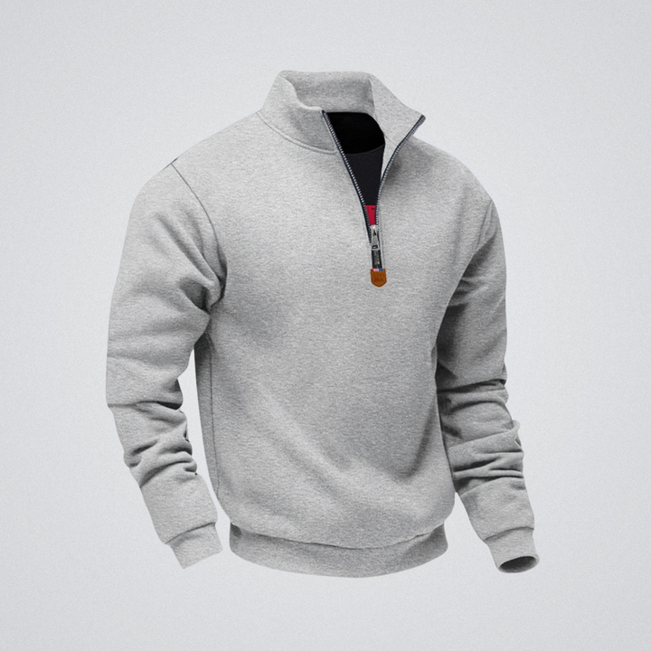Leo | Sudadera con cremallera y cuello alto: calidez, elegancia y comodidad para el día a día