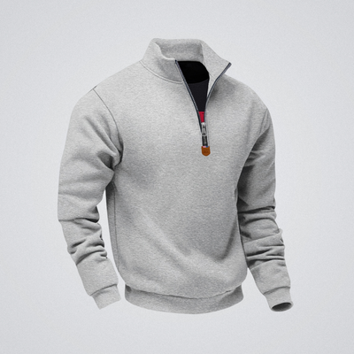 Leo | Sudadera con cremallera y cuello alto: calidez, elegancia y comodidad para el día a día