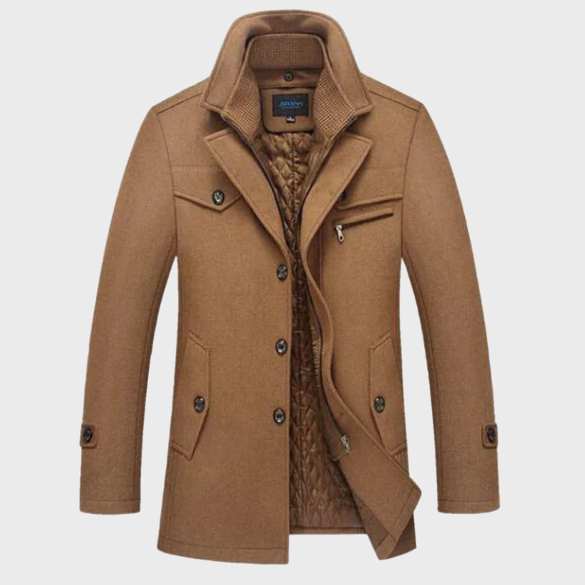 Andres | Abrigo clásico de lana