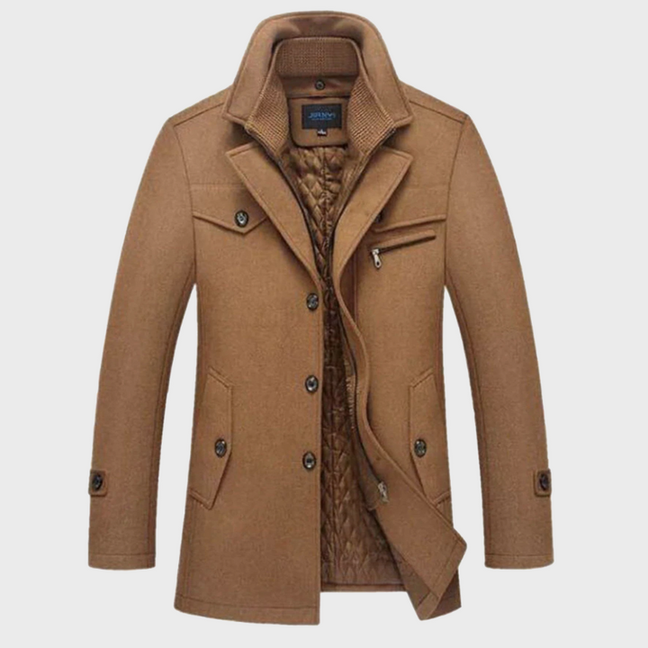 Andres | Abrigo clásico de lana
