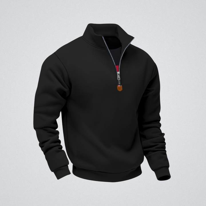 Leo | Sudadera con cremallera y cuello alto: calidez, elegancia y comodidad para el día a día