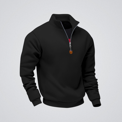 Leo | Sudadera con cremallera y cuello alto: calidez, elegancia y comodidad para el día a día