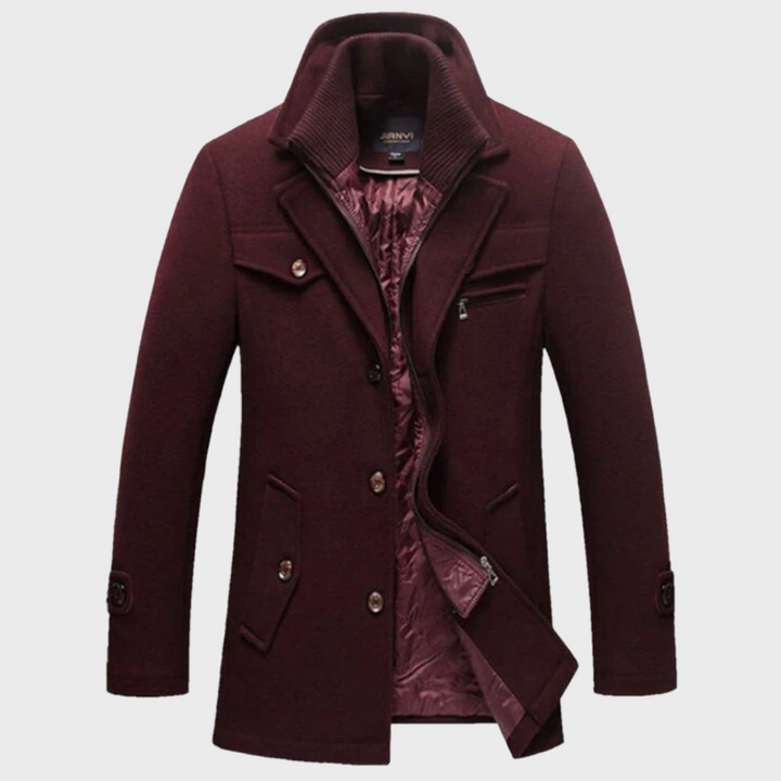 Andres | Abrigo clásico de lana
