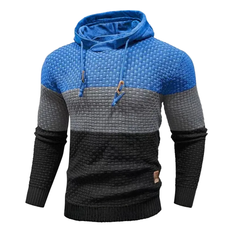 Bruno™ Sudadera Diseño texturizado con capucha y estilo moderno