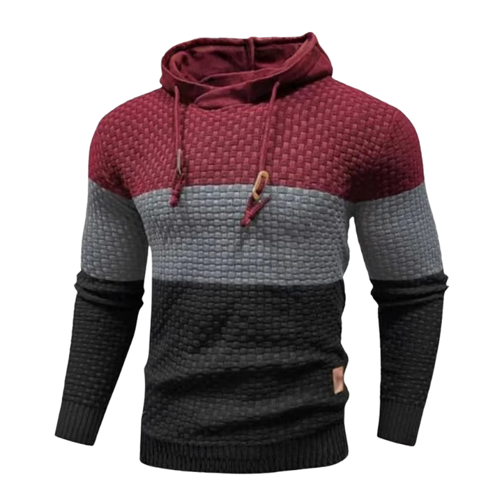 Bruno™ Sudadera Diseño texturizado con capucha y estilo moderno