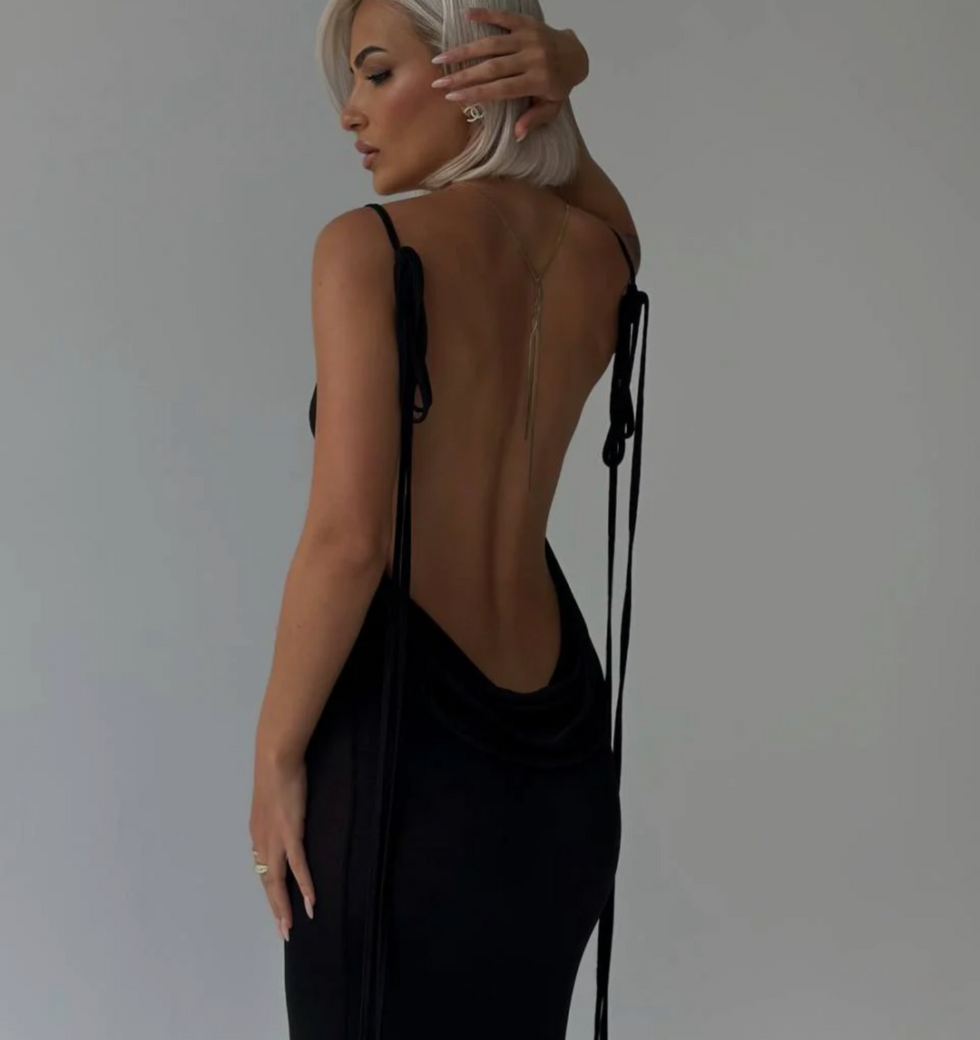 Vestido Largo sin espalda Serenity®