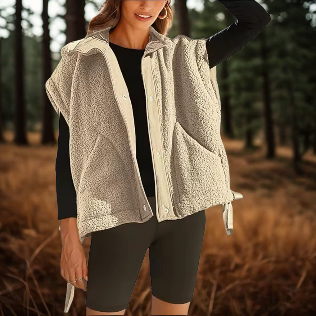 Chaleco Sherpa™ Abrigo sin mangas mujer