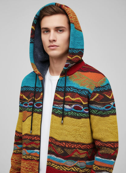 Viviana - Cárdigan de lujo inspirado en el arte