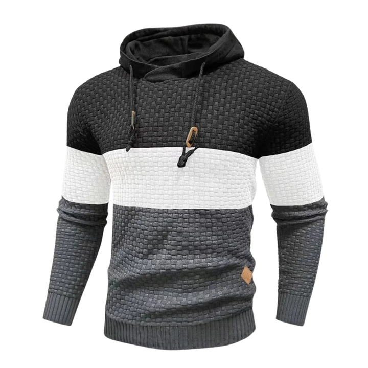 Bruno™ Sudadera Diseño texturizado con capucha y estilo moderno