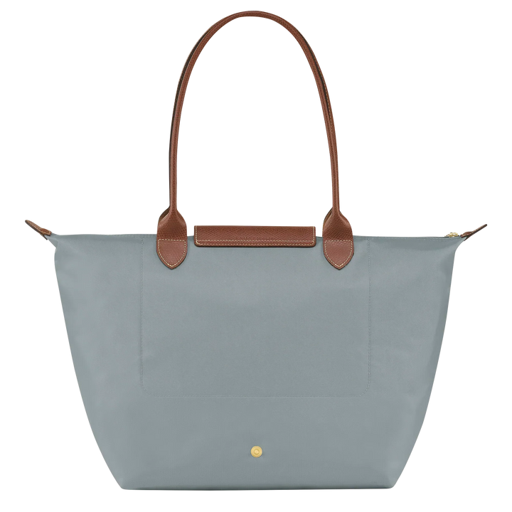 Longchamp - Bolso tote Le Pliage grande, acero