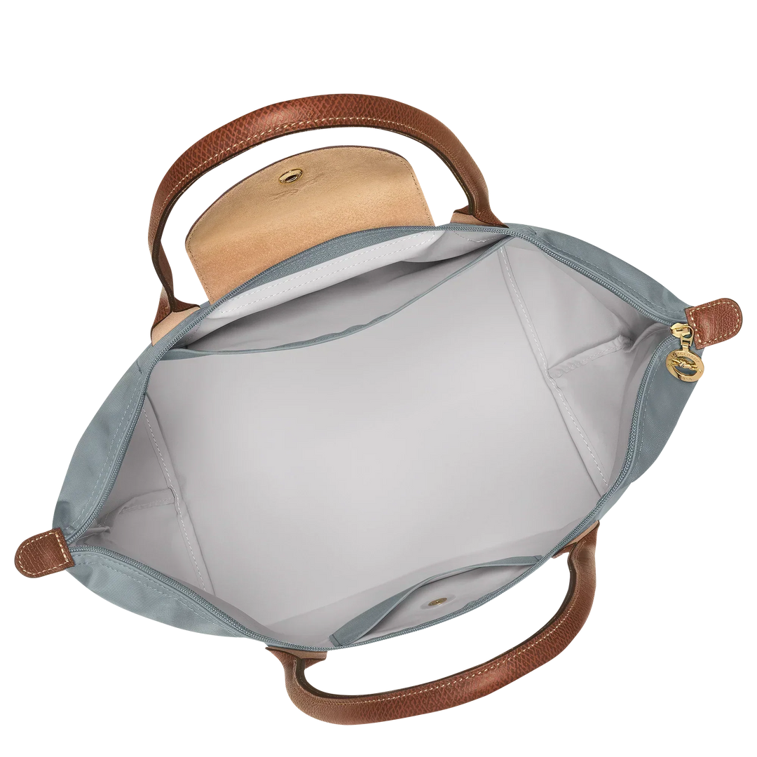 Longchamp - Bolso tote Le Pliage grande, acero