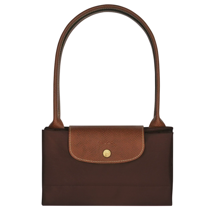 Longchamp - Bolso grande Le Pliage, color ébano
