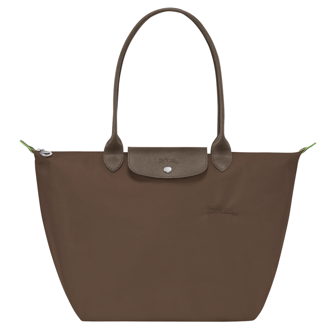 Longchamp - Bolso grande Le Pliage, Terra