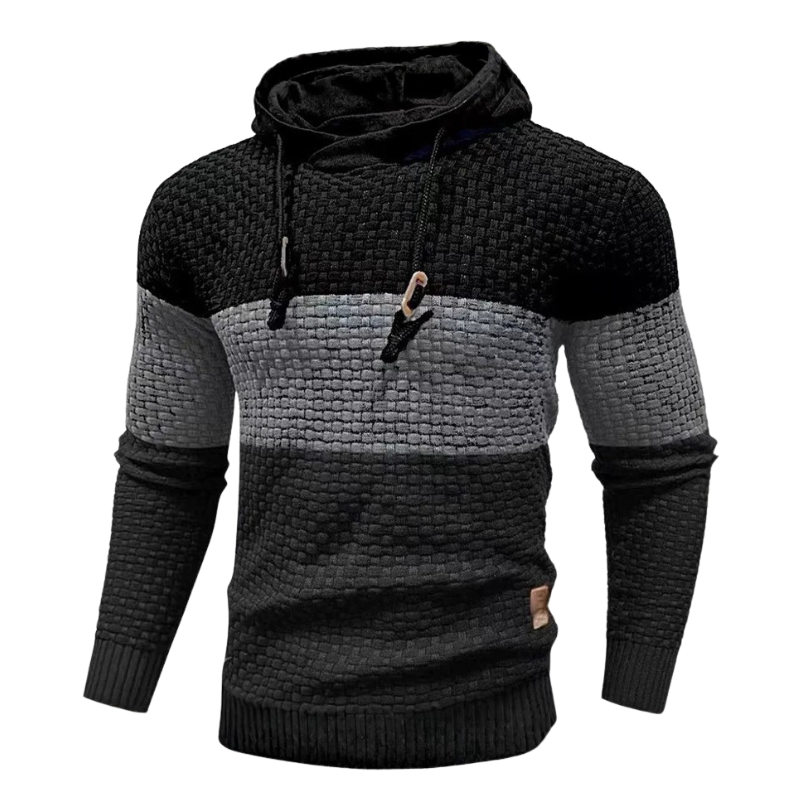 Bruno™ Sudadera Diseño texturizado con capucha y estilo moderno