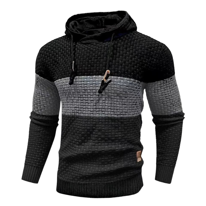 Bruno™ Sudadera Diseño texturizado con capucha y estilo moderno