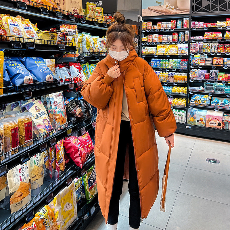 GIGATY™ - Abrigo largo acolchado clásico con capucha