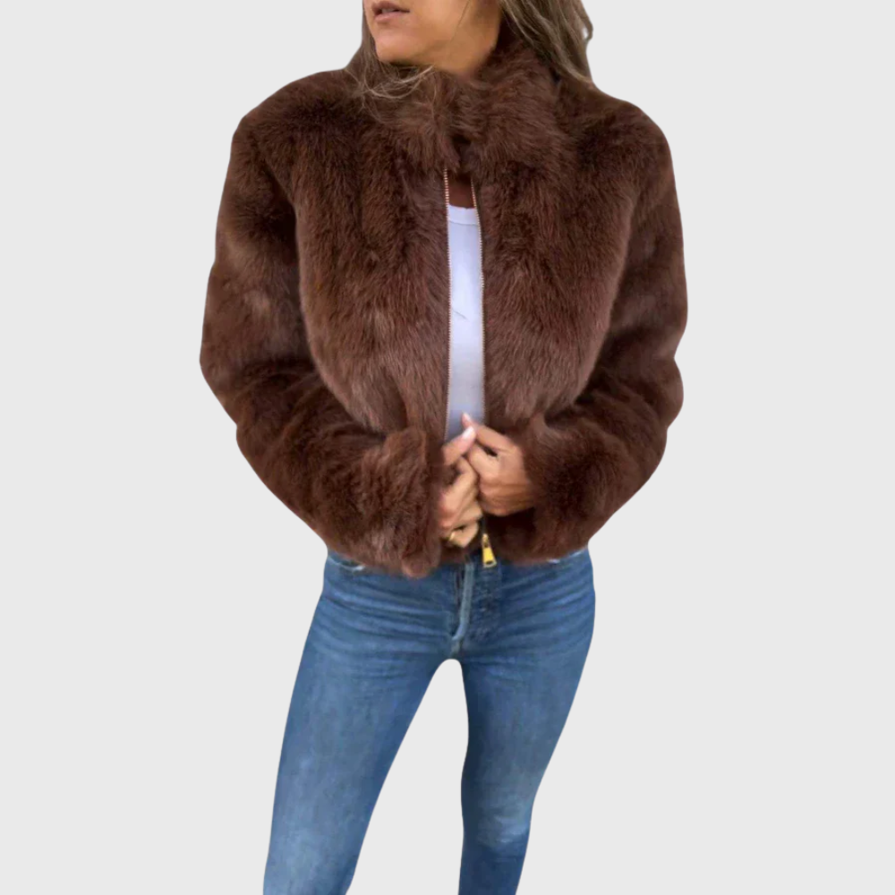 Chaqueta polar térmica Teddy para mujer