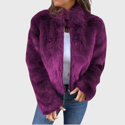 Chaqueta polar térmica Teddy para mujer