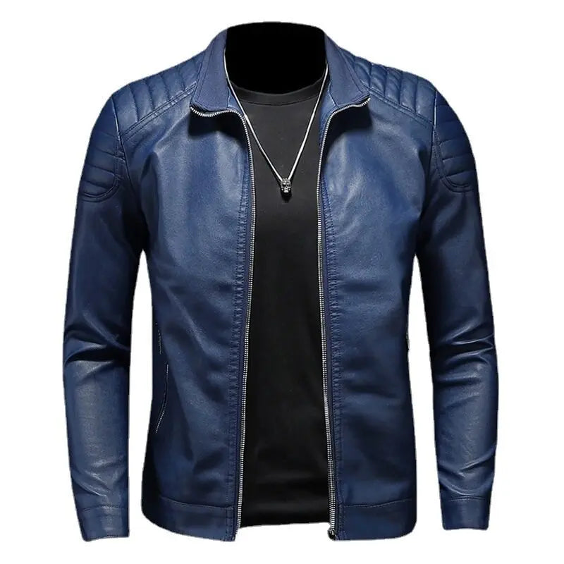 Chaqueta de cuero Premium