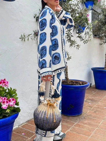 ROMINA™ CONJUNTO DOS PIEZAS CAMISA + PANTALON