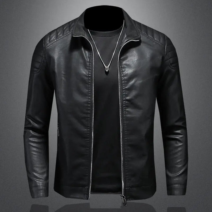 Chaqueta de cuero Premium