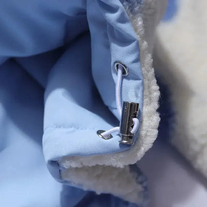 Chaqueta suave reversible con corazón Silamoda