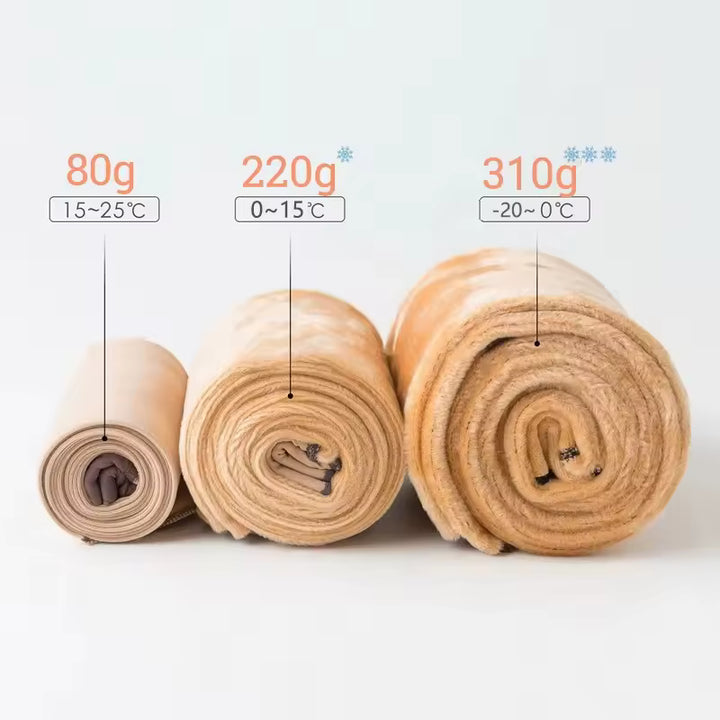 Pantimedias Térmicas forradas de lana para mujer