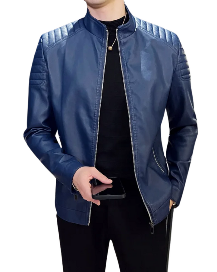 Chaqueta de cuero Premium