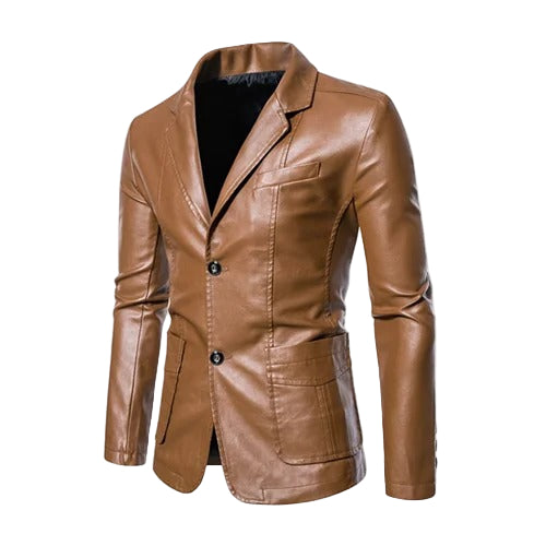 Chaqueta de cuero Business Casual